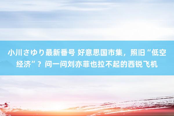 小川さゆり最新番号 好意思国市集，照旧“低空经济”？问一问刘亦菲也拉不起的西锐飞机